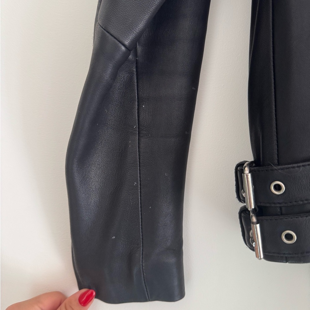 Reiss leather jacket